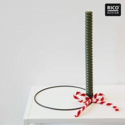 Chenilledraht rot-weiß 10 Stück 50 cm