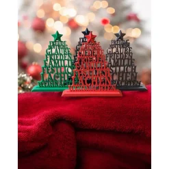 Christbaum der Werte – 3D-gedruckte Weihnachtsdeko mit Botschaft | PLA