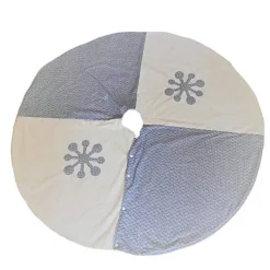 Christbaumdecke genäht, Weihnachtsbaumdecke XL