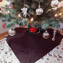 Christbaumdecke genäht, Weihnachtsbaumdecke XL