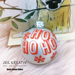 Christbaumkugel, Weihnachtskugel, Tannenbaumschmuck, Echtglas Kugel, Weihnachtsbaumkugel,personalisierte Christbaumkugel