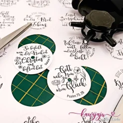 Christliche Teelicht-Botschaften – 24 Jahreslosungen der vergangenen Jahre als Adventskalender oder als Geschenk