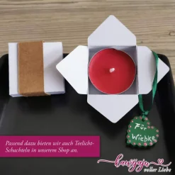 Christliche Teelicht-Botschaften – 24 Jahreslosungen der vergangenen Jahre als Adventskalender oder als Geschenk