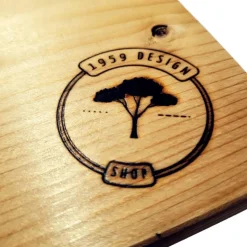 Clipboard Bilderrahmen im Altholz Design mit Schieferherz