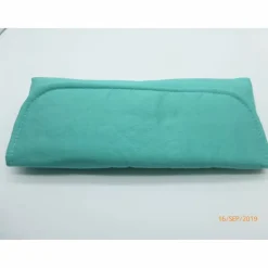 Clutch Peppermint aus Wildseide Unikat hessmade