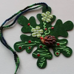 Collage BLUMENIGELCHEN kleines Wandbild Wanddeko Herbstdeko Schneeflocke Wandbild Wandhänger Türdeko Anhänger