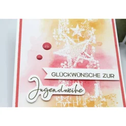 Coole Jugendweihekarte mit tollem jugendlichen Motiv, Glückwunschkarte zur Jugendweihe