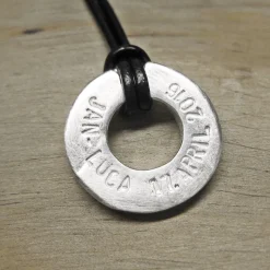 Cooler Anhänger in Silber 