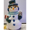 Cooler Schneemann mit Tannenbaum
