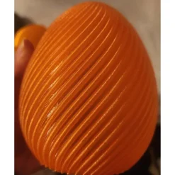 Cooles LED-Oster-Drachenei / Windlicht aus dem 3D-Drucker – 12,5 cm – für drinnen & draußen