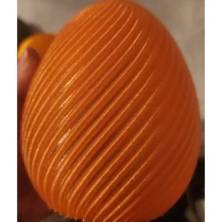 Cooles LED-Oster-Drachenei / Windlicht aus dem 3D-Drucker – 12,5 cm – für drinnen & draußen