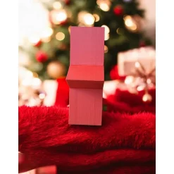 3D Deko Stern Windlicht 20 cm – Modern Weihnachtsstern Tischdeko | LED Teelicht | Gold Silber Weiß | Geschenkidee