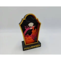3D Druck | Halloween | Schatten Box Grabstein | Dekoration | Ornamente | Wanddekoration | Hallowenn Dekoration