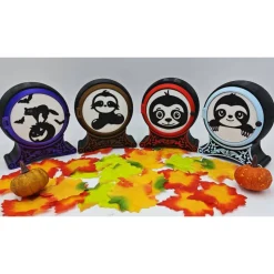 3D Druck | Halloween LED Teelicht Display | Halloween LED Tea Light Display | Herbst | Verschiedene Motive | Different M