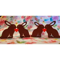 3D Druck | Osterhasen | Love | Accessoire | Hasen Love | Valentinstag | Hasen Paar | Herzen