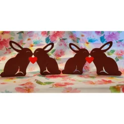 3D Druck | Osterhasen | Love | Accessoire | Hasen Love | Valentinstag | Hasen Paar | Herzen