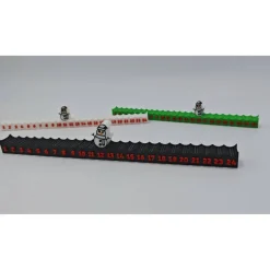 3D Druck | Weihnachten Adventskalender | Schneemann | Countdown Weihnachten | Weihnachtsdekoration | Kalender Schneemann