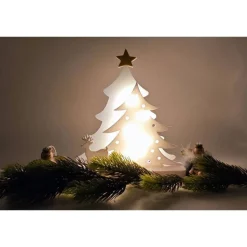 3D Druck | Weihnachtsbaum | Baum Rentier Weihnachten | Tischdekoration | Weihnachtsbaum Beleuchtet | Weihnachtsgeschenk