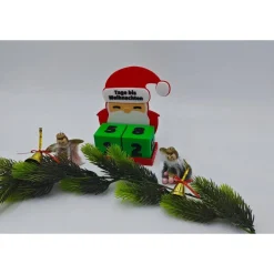 3D Druck | Weihnachtsmann | Countdown Kalender | Tage bis Weihnachten | Days until Christmas | Weihnachtszahlen | Weihna