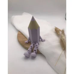 3D Druck Deko Stift mit Wackelbeinen – Schulkind Einschulung – Verschiedene Farben