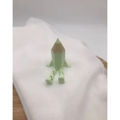 3D Druck Deko Stift mit Wackelbeinen – Schulkind Einschulung – Verschiedene Farben