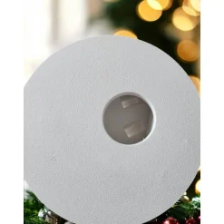 3D gedruckte Schneekugel mit Winterdorf Szene , PLA Deko-Objekt , Weihnachtsgeschenk , für LED-Beleuchtung