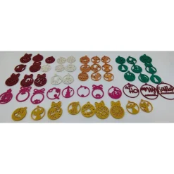 3D Gedruckte Weinachtsbaumkugeln | Weinachten | Advent | Weinachtsbaum | Weinachtskugeln