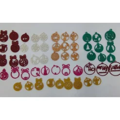 3D Gedruckte Weinachtsbaumkugeln | Weinachten | Advent | Weinachtsbaum | Weinachtskugeln