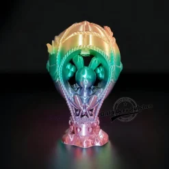 3D Hase im Heißluftballon by Koza Design