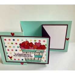 3D Popup Glückwunschkarte zum Geburtstag von UniKart Handgefertigt