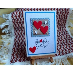 3D Valentinstagkarte,Liebe,Herzen