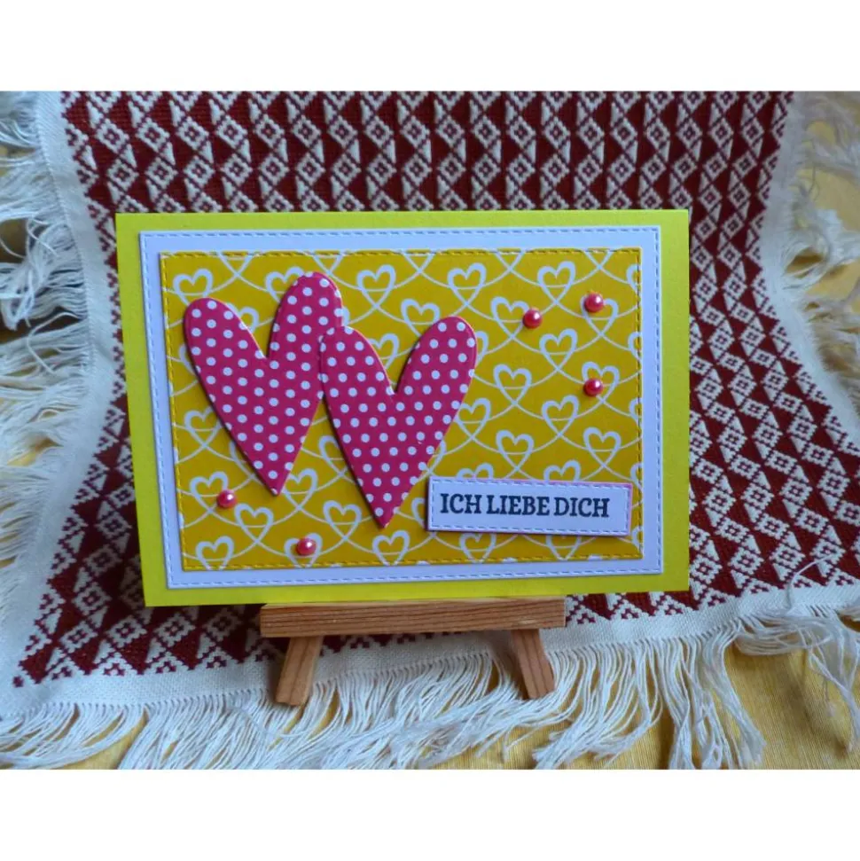 3D Valentinstagkarte,Liebe,Herzen