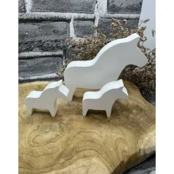 Dala Pferde aus Keracraft | Deko | Handgegossen