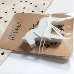 Dalapferd I Mitbringsel I Hygge I kleine Geschenke I Raysin I Verpackt I weißes Gießpulver I Reliefgießpulver