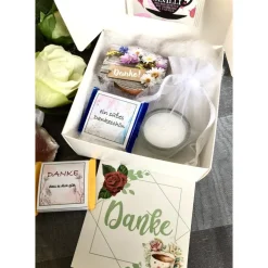 Dankeschön-Box, Geschenkbox, Freundschaftsgeschenk, Danke-Box, Überraschungsgeschenk