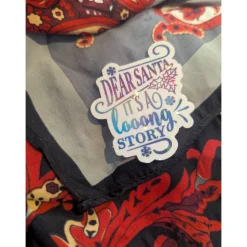 Dear Santa |  Aufkleber für Journal, Laptop, Handy