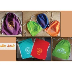 Dein Turnbeutel mit sportlichem Wunschmotiv und Namen