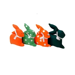 Deko Hasen im 4er Set, Oster Deko