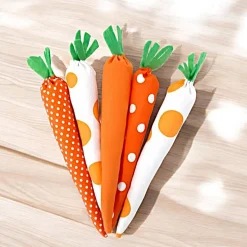 Deko Karotten aus Stoff, 5 Stoff Karotten, Osterdeko, Frühlingsdeko