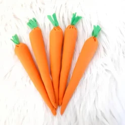 Deko Karotten aus Stoff, 5 Stoff Karotten, Osterdeko, Frühlingsdeko