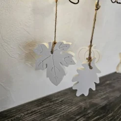 Deko-Ast aus Aluminiumdraht mit Raysin-Anhängern für Herbstdekoration und Beleuchtung