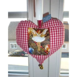 Dekoherz 'Weihnachts-Elfe', Baumschmuck, Weihnachtsdekoration, Unikat