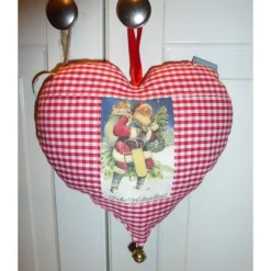 Dekoherz 'Weihnachtsmann', Tür/Fenster/Baumschmuck, Unikat