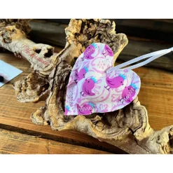 Dekoherzchen Set pink handgefertigt Herzdeko