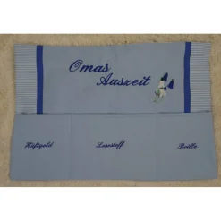 Dekokissen, Sofakissen, Namenskissen, Kuschelkissen mit Aufbewahrung, bestickt, personalisiert