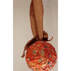 Dekokugel BÄUMCHENZAUBER abstrakte Acrylmalerei auf einer Styroporkugel Fensterdeko Hängedeko Weihnachtskugel Deko