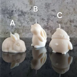 Dekoration für Ostern I Ostern Kerzen I Hasen Kerze I Osterei I Ostertisch I Geschenk I Sojawachs I Handgefertigt