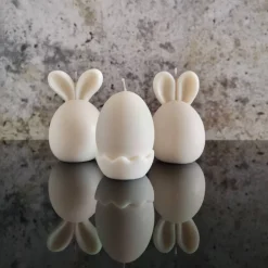 Dekoration für Ostern I Ostern Kerzen I Hasen Kerze I Osterei I Ostertisch I Geschenk I Sojawachs I Handgefertigt