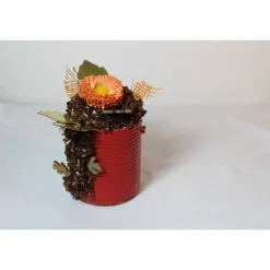 Dekoration GOLDBLÄTTCHEN Betonobjekt Dose Raumdekoration Tischdekoration Briefbeschwerer