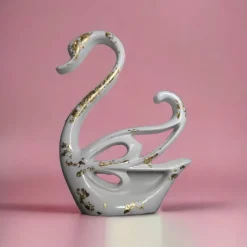 Dekoration Schwan Tablet